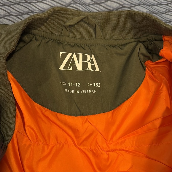 Zara bomber jacket - worn once. Like new! - Picture 2 of 5